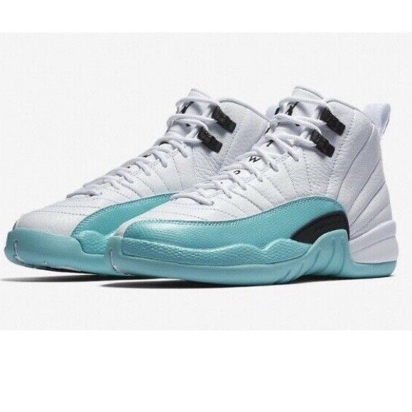 Jordan's 12 retro "light aqua" GS - Picture 1 of 16